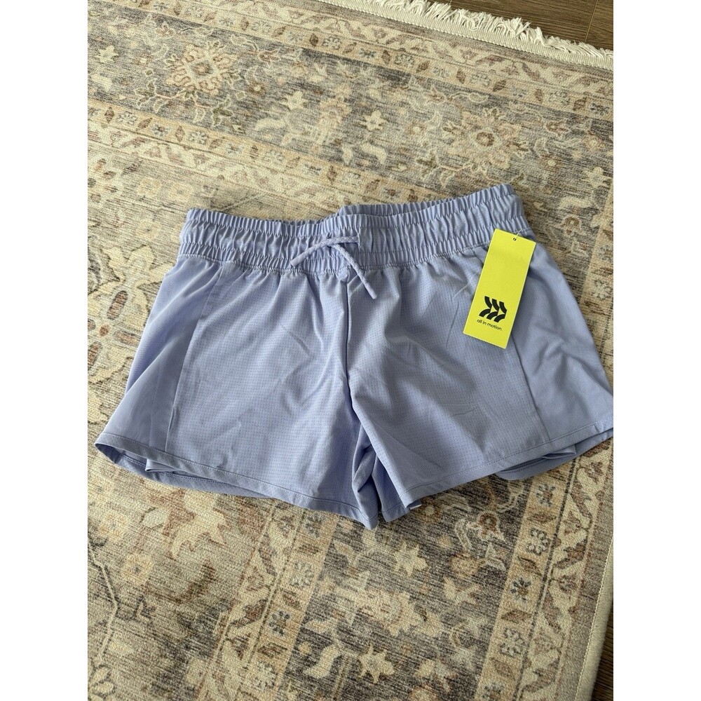 Target- All In Motion Girls Athletic Shorts Purple NWT XL 14